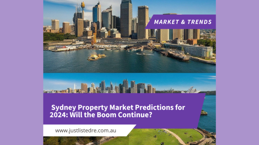 Australia Sydney Property Market Predictions for 2024 - Will the Boom Continue